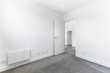 Empty and unfurnished brand new apartment
