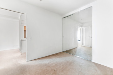 Empty and unfurnished brand new apartment