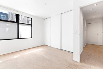 Empty and unfurnished brand new apartment