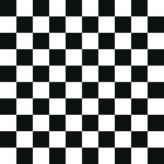 Fototapeta premium illustration vector of chessboard in white background