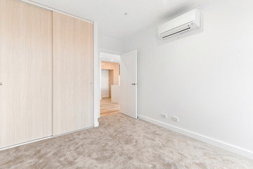 Empty and unfurnished brand new apartment