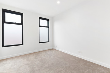 Empty and unfurnished brand new apartment