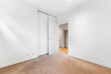 Empty and unfurnished brand new apartment