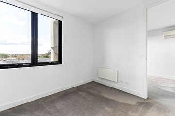 Empty and unfurnished brand new apartment