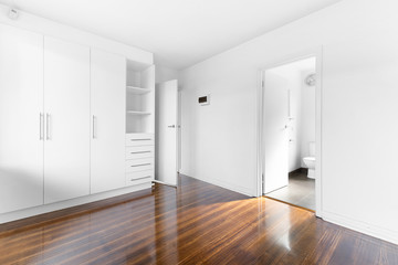 Empty and unfurnished brand new apartment