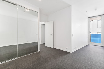 Empty and unfurnished brand new apartment