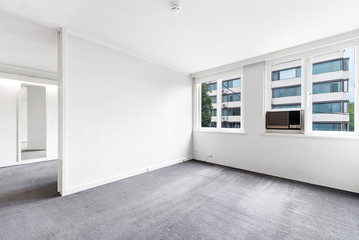 Empty and unfurnished brand new apartment