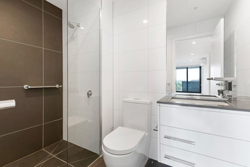Empty and unfurnished brand new apartment