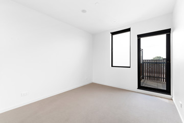 Empty and unfurnished brand new apartment