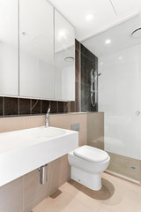 Empty and unfurnished brand new apartment