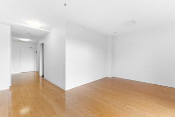 Empty and unfurnished brand new apartment