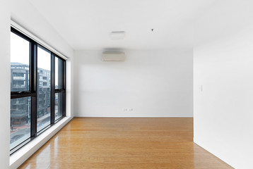 Empty and unfurnished brand new apartment