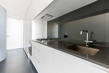 Empty and unfurnished brand new apartment