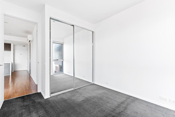 Empty and unfurnished brand new apartment