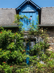 Fototapeta na wymiar le village de La Gacilly en Bretagne en France