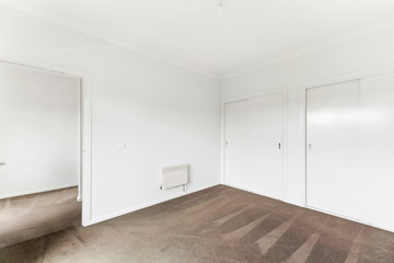 Empty and unfurnished brand new apartment
