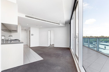 Empty and unfurnished brand new apartment