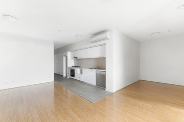 Empty and unfurnished brand new apartment