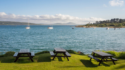 Resting place at anakista bay ireland