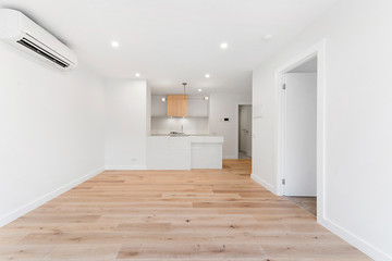 Empty and unfurnished brand new apartment