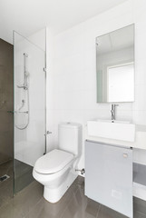 Empty and unfurnished brand new apartment