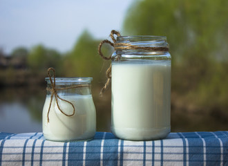 Greek yogurt with apple