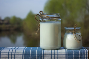 Greek yogurt with apple