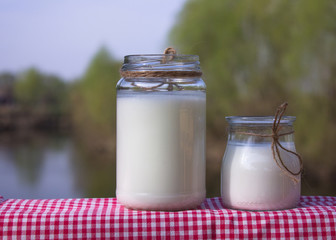 Greek yogurt with apple