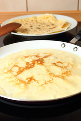 Making Pancake, Crepes