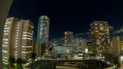 Fototapeta na wymiar 東京池袋の夜景