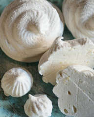 sweet dessert white apple zephyr marshmallows