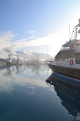 Fototapeta na wymiar Seward Hafen, Alaska