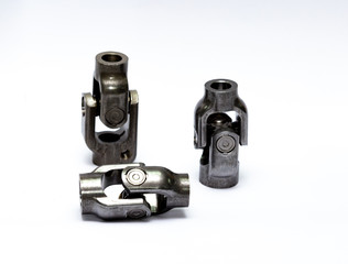 Steering  joint for car isolated on white background