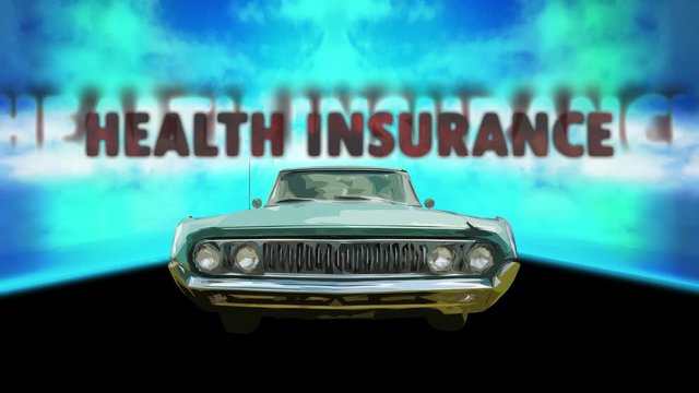 Street Sign the Way to Health Insurance