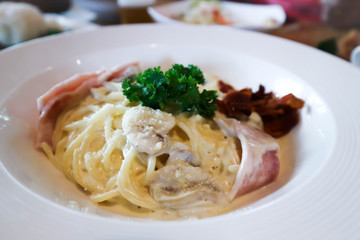 bacon spaghetti,  spaghetti carbonara