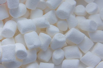 Fototapeta na wymiar texture background of white marshmallow