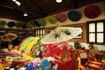 中国の伝統工芸品―油紙傘