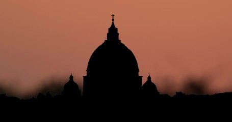 Moonrise Sunrise Sunset Silhouette Time Lapse