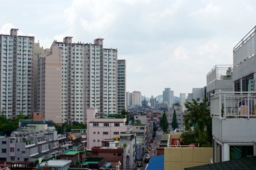 View in Sillim from rooftop