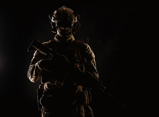 Army special forces soldier