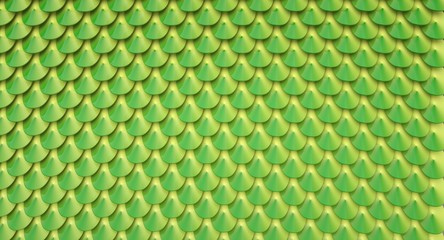 Artificial Glossy Fish / Snake Scale Pattern Texture - Illustration 3d Rendering