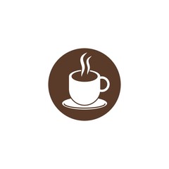 Coffee cup Logo Template vector icon design 