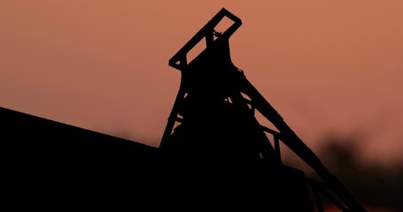 Moonrise Sunrise Sunset Silhouette Time Lapse