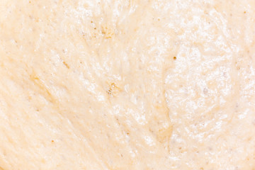 Fototapeta na wymiar Dough for baking closeup. Abstract culinary background.