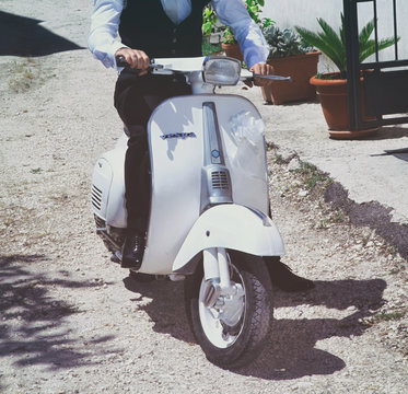 Vintage Vespa Piaggio.