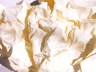 Wrinkled paper