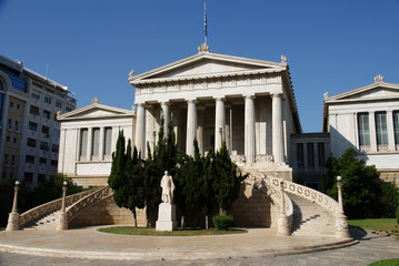 Obraz premium architectural natural and archaeological views of Athens