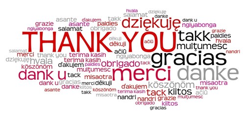 Obraz premium Thanks