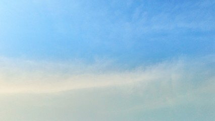 blue sky with clouds