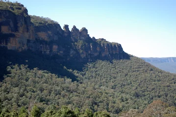 Foto auf Acrylglas Three Sisters Blue-Mountains-Nationalpark Australien 2  Drei Schwestern